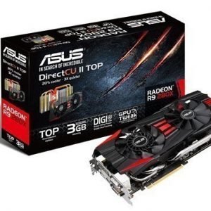 Videocard-PCI-Express-AMD Asus Radeon R9 280X TOP 3GB DDR5 2xDVI HDMI DisplayPort PCIe