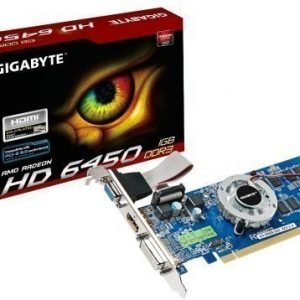 Videocard-PCI-Express-AMD Gigabyte Radeon HD6450 1GB DDR3 DVI VGA HDMI Low Profile PCIe