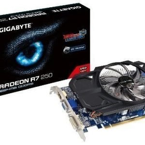 Videocard-PCI-Express-AMD Gigabyte Radeon R7 250 OC 1GB DDR5 DVI HDMI PCIe