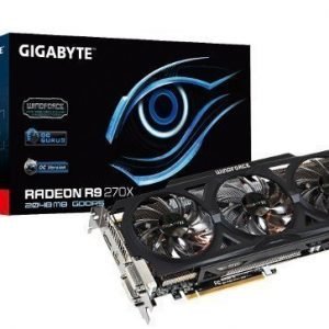 Videocard-PCI-Express-AMD Gigabyte Radeon R9 270X OC 2GB DDR5 2xDVI HDMI DisplayPort PCIe