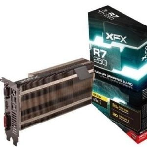 Videocard-PCI-Express-AMD XFX Radeon R7 250 1GB DDR5 Passive DVI HDMI PCIe