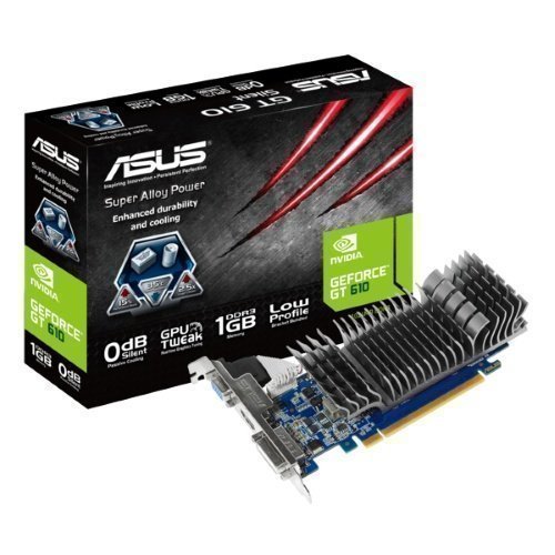 Videocard-PCI-Express-NVIDIA Asus GeForce GT 610 1GB Silent PCIe