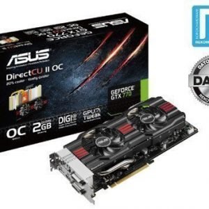 Videocard-PCI-Express-NVIDIA Asus GeForce GTX 770 2GB DDR5 2xDVI HDMI DisplayPort PCIe