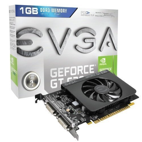 Videocard-PCI-Express-NVIDIA EVGA GeForce GT 630 1GB DDR3 2xDVI HDMI PCIe