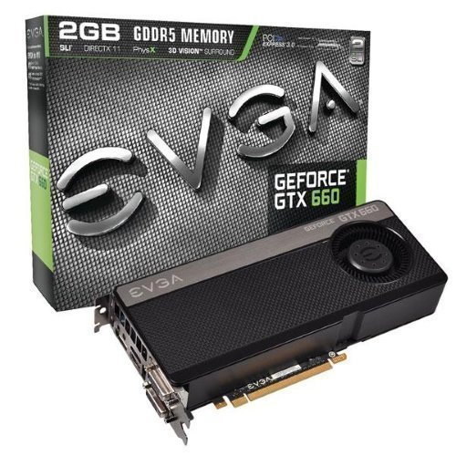 Videocard-PCI-Express-NVIDIA EVGA GeForce GTX 660 2GB DDR5 2xDVI HDMI DisplayPort PCIe