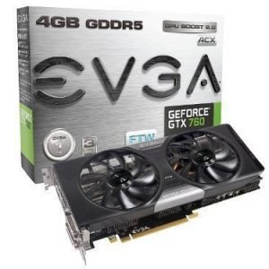 Videocard-PCI-Express-NVIDIA EVGA GeForce GTX 760 FTW ACX 4GB DDR5 2xDVI HDMI DisplayPort PCIe