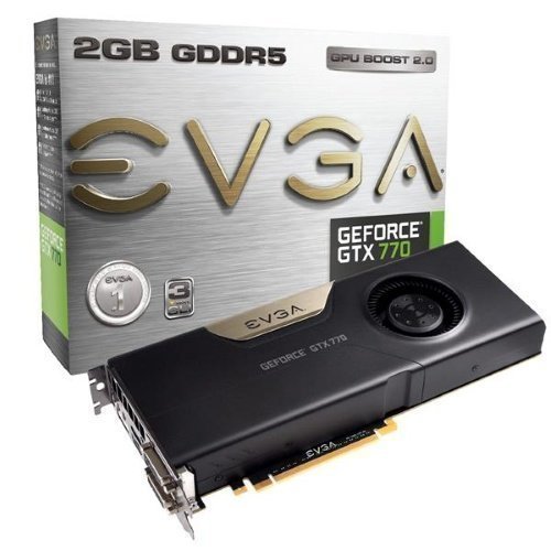 Videocard-PCI-Express-NVIDIA EVGA GeForce GTX 770 2GB DDR5 2xDVI HDMI DisplayPort PCIe