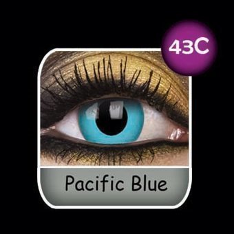 Värilliset linssit Phantasee Pacific Blue