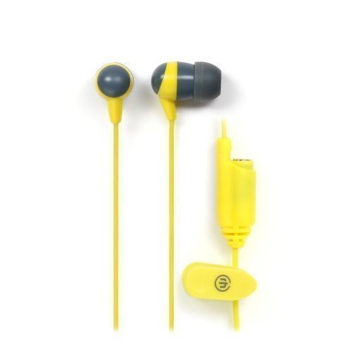 Wicked Audio Heist Slate/Electric Yellow In-ear