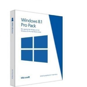 Win Pro Pack 8.1 32-bit/64-bit Swedish PUP Medialess Win to Pro MC