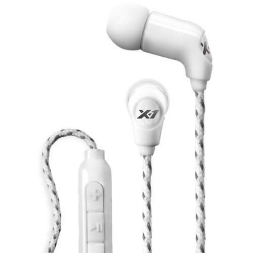 X-1 Audio Women's Momentum Ultra Light Sport In-Ear with Mic3 White