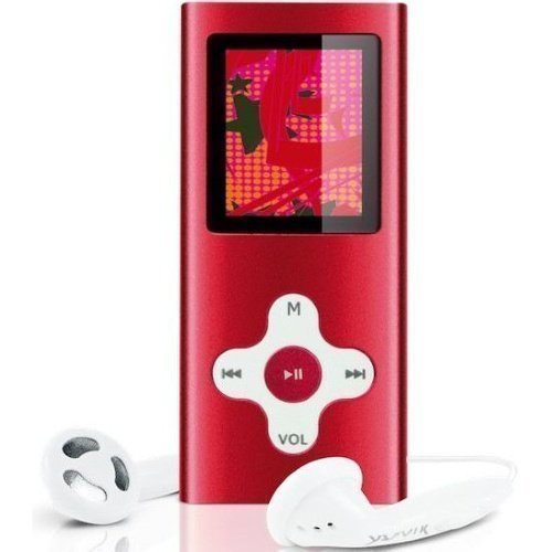 Yarvik FunKick Media Player 4GB Red