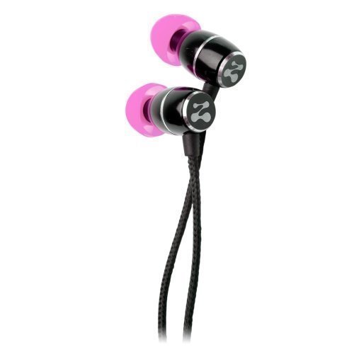 ZipBuds Fresh Black / Pink In-ear