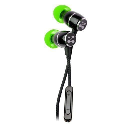 ZipBuds Fresh Zipper In-ear with Mic3 Black / Green