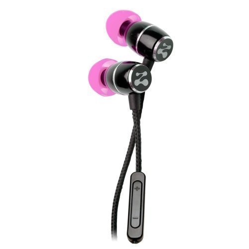 ZipBuds Fresh Zipper In-ear with Mic3 Black / Pink
