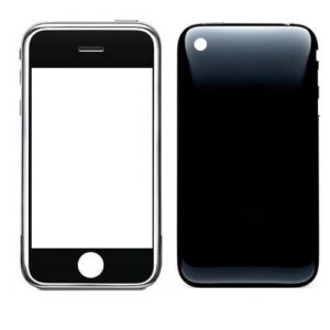 iPhone 3G yhteensopiva kuori musta