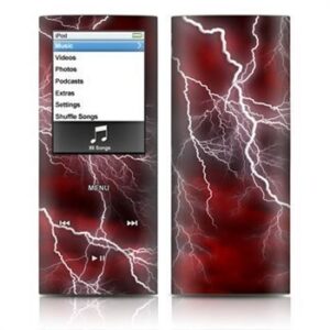 iPod Nano 4G Apocalypse Skin Red