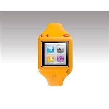 iPod Nano 6G SwitchEasy Ticker Wrist Band Watch Case Orange