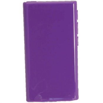 iPod Nano 7G iGadgitz Kiiltävä TPU-Suojakotelo Violetti