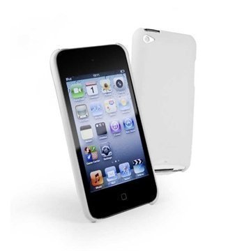 iPod Touch 4G Tuff-Luv iShell Snap-on Cover White