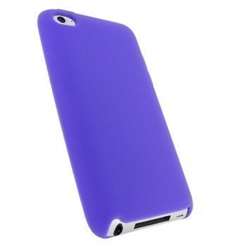 iPod Touch 4G iGadgitz Silicone Cover Purple