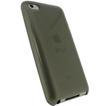 iPod Touch 4G iGadgitz TPU kuori Musta