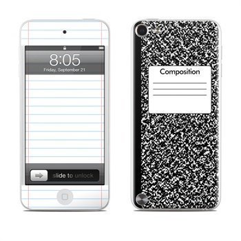 iPod Touch 5G Composition Notebook Skin