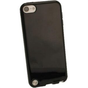 iPod Touch 5G iGadgitz Kiiltävä TPU-Suojakotelo Musta