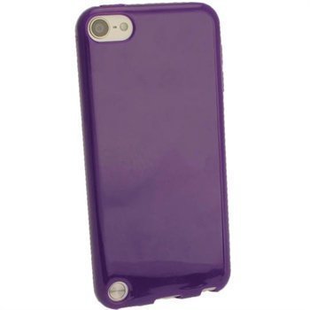 iPod Touch 5G iGadgitz Kiiltävä TPU-Suojakotelo Violetti