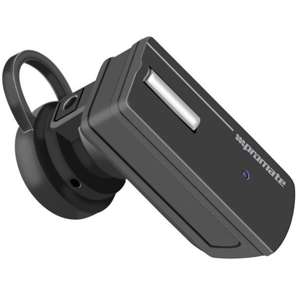 promate PX16 Bluetooth-headset jossa 8 h puheaika musta